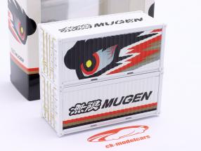 2 Container with MUGEN decoration 1:64 Tarmac Works