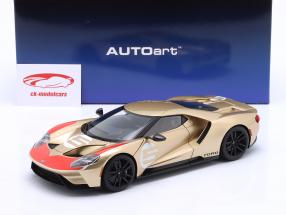 Ford GT 64 prototype Holman Moody Heritage Edition 2022 gold 1:18 AUTOart
