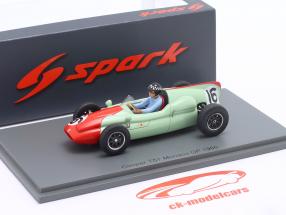 Chris Bristow Cooper T51 #16 Monaco GP Formel 1 1960 1:43 Spark