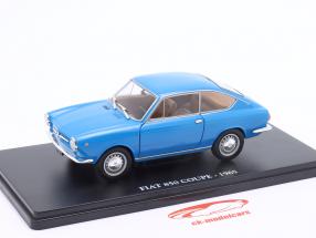 Fiat 850 Coupe year 1965 blue 1:24 Ixo