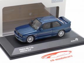 BMW Alpina B6 3.5S (E30) Année de construction 1989 alpina bleu 1:43 Solido