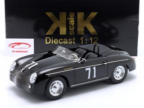 Porsche 356 A Speedster Steve McQueen #71 Anno di costruzione 1955 nero 1:12 KK-Scale