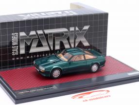 Aston Martin V8 Zagato Año de construcción 1988 verde metálico 1:43 Matrix