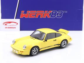 Porsche 911 Carrera 3.0 RSR street version 黄色 1:18 WERK83