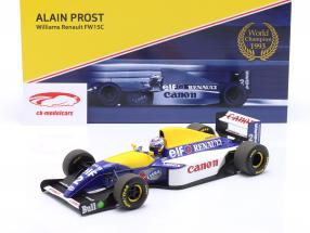 Alain Prost Williams FW15C #2 Formula 1 Campione del mondo 1993 1:18 Minichamps