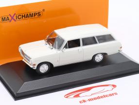 Opel Rekord A Caravan Anno di costruzione 1962 bianco 1:43 Minichamps