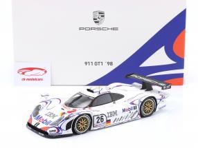 Porsche 911 GT1 #26 Winner 24h LeMans 1998 McNish, Aiello, Ortelli 1:18 Spark