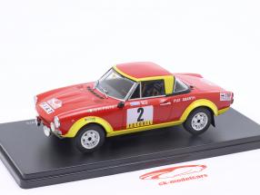 Fiat Abarth 124 Spider #2 gagnant se rallier le Portugal 1974 Pinto, Bernacchini 1:24 Altaya