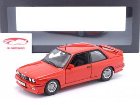BMW M3 (E30) Año de construcción 1987 rojo 1:18 Minichamps