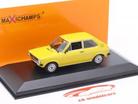 Audi A 50 Année de construction 1975 jaune 1:43 Minichamps