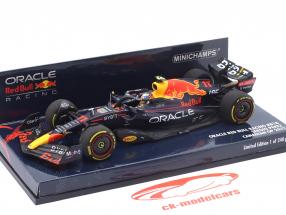 S. Perez Red Bull Racing RB18 #11 Canadá GP Fórmula 1 2022 1:43 Minichamps