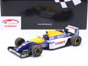 Damon Hill Williams Renault FW15C #0 式 1 1993 1:18 Minichamps