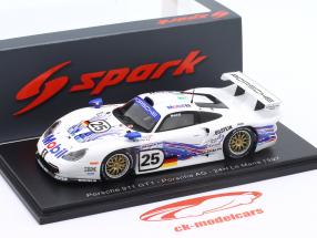 Porsche 911 GT1 #25 24h LeMans 1997 Stuck, Boutsen, Wollek 1:43 Spark