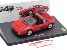 Ferrari 348 TS Baujahr 1989 rot 1:43 Altaya
