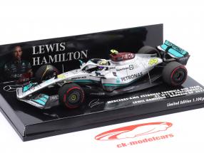 L. Hamilton Mercedes-AMG F1 W13 #44 3ème Bahreïn GP formule 1 2022 1:43 Minichamps