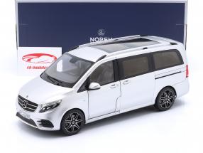 Mercedes-Benz Classe V AMG-Line minibus Année de construction 2018 argent 1:18 Norev