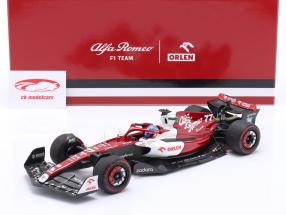 Valtteri Bottas Alfa Romeo C42 #77 6th Bahrain GP Formel 1 2022 1:18 Minichamps
