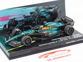 F. Alonso Aston Martin AMR23 #14 100. F1 Karriere Podium Formel 1 2023 1:43 Minichamps