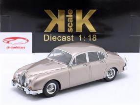 Jaguar MK II 3.8 LHD Année de construction 1959 perle d&#39;argent 1:18 KK-Scale