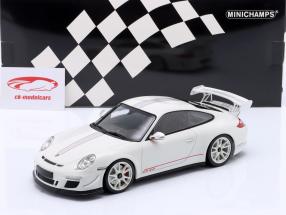 Porsche 911 (997) GT3 RS 4.0 Ano de construção 2011 branco 1:18 Minichamps