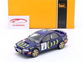 Subaru Impreza 555 #4 5ème Rallye Tour de Corse 1995 McRae, Ringer 1:24 Ixo