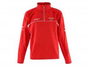 Bianchi / Chilton Marussia Team Sweatshirt Formula 1 2013 red / white Size L