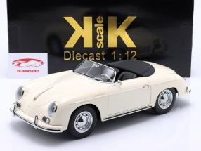 Porsche 356 A Speedster Année de construction 1955 blanc 1:12 KK-Scale