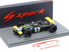 Graham Hill Brabham BT26A #8 Practice British GP fórmula 1 1969 1:43 Spark