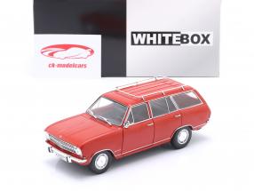 Opel Kadett B Caravan year 1965 red 1:24 WhiteBox