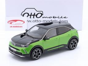 Opel Mokka E GS Line Byggeår 2021 grøn metallisk / sort 1:18 OttOmobile