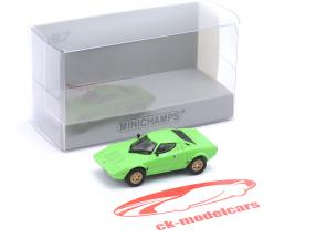 Lancia Stratos year 1974 light green 1:87 Minichamps