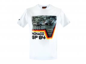 Stefan Bellof t-shirt Monaco GP formule 1 1984 wit