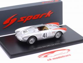 Porsche 550/4 RS 1500 Spyder #41 24 uur LeMans 1954 Herrmann, Polensky 1:43 Spark