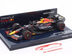 M. Verstappen Red Bull RB19 #1 vinder Bahrain GP formel 1 Verdensmester 2023 1:43 Minichamps