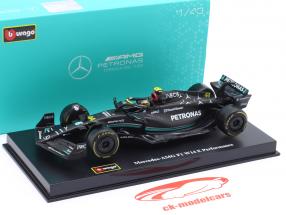 Lewis Hamilton Mercedes AMG F1 W14 #44 Formel 1 2023 1:43 Bburago