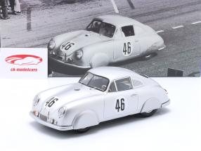 Porsche 356 SL #46 Klasse Vinder 24h LeMans 1951 Veuillet, Mouche 1:18 WERK83