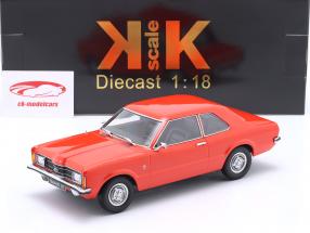 Ford Taunus GT Limousine year 1971 light red 1:18 KK-Scale
