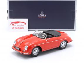 Porsche 356 Velocisti Anno di costruzione 1954 rosso 1:18 Norev