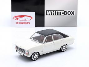 Opel Olympia A Año de construcción 1967 blanco / negro 1:24 WhiteBox
