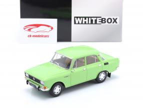 Moskwitsch 2140 year 1975 light green 1:24 WhiteBox