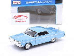 Chevrolet Impala SS Baujahr 1964 hellblau 1:24 Maisto