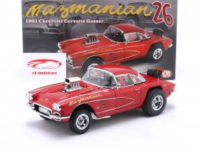 Chevrolet Corvette Gasser #26 Mazmanian year 1961 red 1:18 GMP