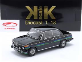 BMW 2002 Alpina Anno di costruzione 1974 nero 1:18 KK-Scale