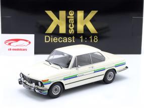 BMW 2002 Alpina year 1974 white 1:18 KK-Scale