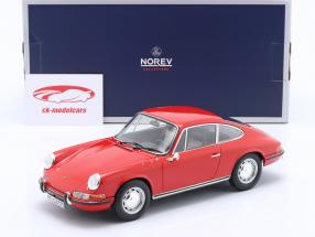 Porsche 911 L Coupe Anno di costruzione 1968 polo rossa 1:18 Norev