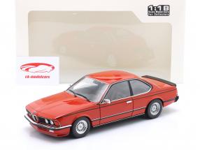 BMW 635 CSI (E24) Año de construcción 1984 henna rojo 1:18 Solido