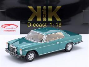 Mercedes-Benz 280C/8 (W114) Coupe Baujahr 1969 grün metallic 1:18 KK-Scale 