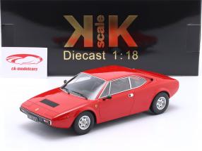 Ferrari 208 GT4 Byggeår 1975 rød 1:18 KK-Scale