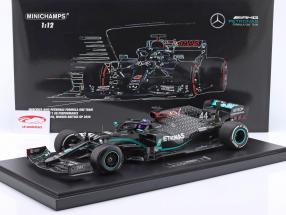 L. Hamilton Mercedes-AMG F1 W11 #44 Победитель Британский GP формула 1 Чемпион мира 2020 1:12 Minichamps
