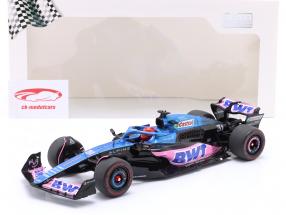 Esteban Ocon Alpine A523 #31 3º Mônaco GP Fórmula 1 2023 1:18 Solido